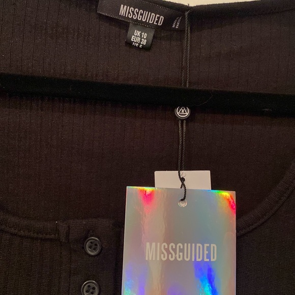 COPY - 2/25$ MISSGUIDED black bodysuit - Picture 2 of 2